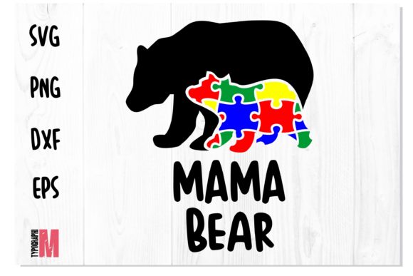 Autism Mama Bear SVG Review