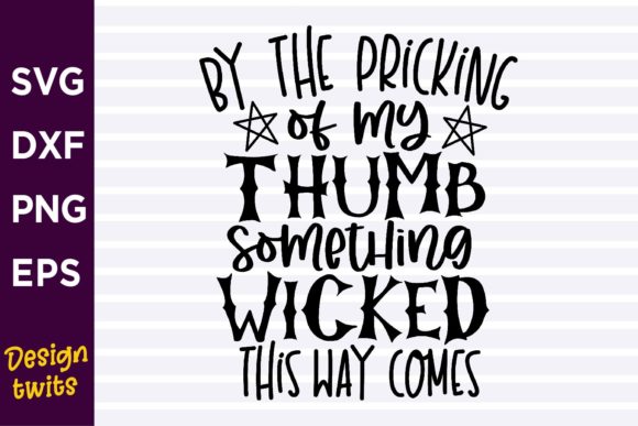 By the Pricking of My Thumb SVG: A Designer’s Perspective