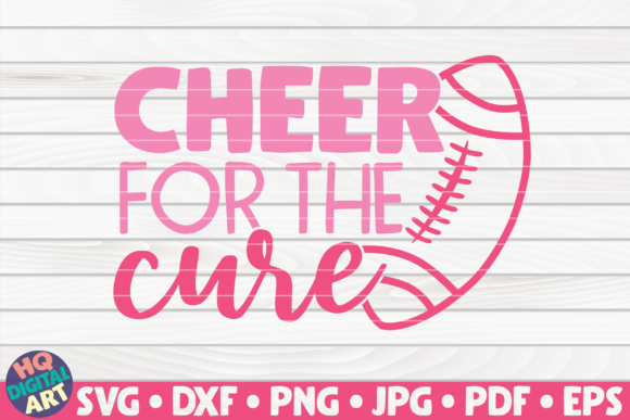 Cheer for the Cure SVG Cancer Awareness