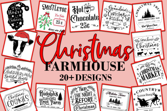 Christmas Farmhouse Bundle SVG Design Review for Real Projects