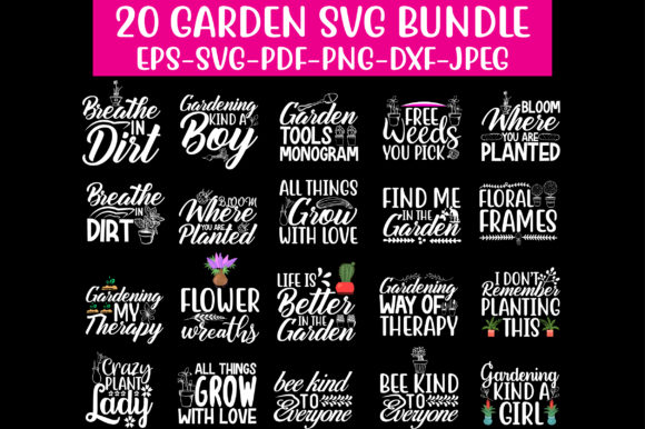 Garden Svg Design Bundle Review