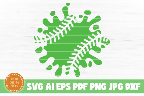 Splash Softball SVG Cut File Review