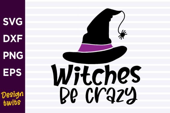 Witche Be Crazy SVG: A Bold Embroidery Design for Craft Projects
